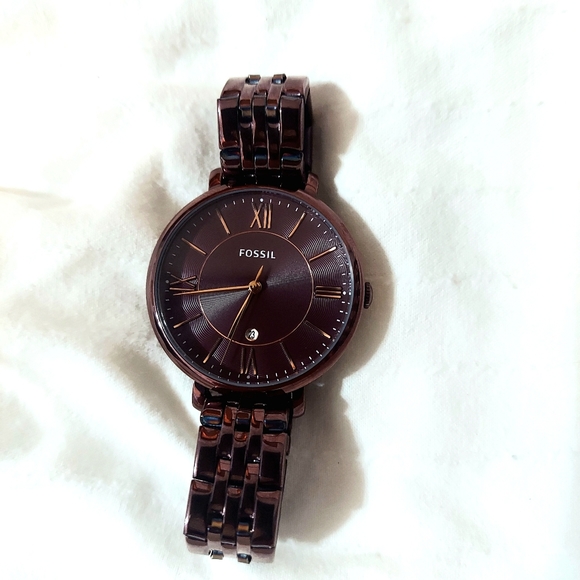 Woman Fossil Watch
